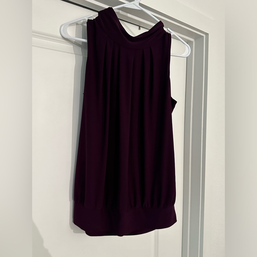 Women’s large purple shirt/work attire